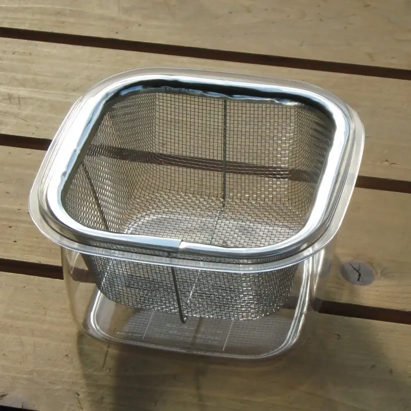 Nagao 15Cm High Heat Resistant Storage Container With Lid