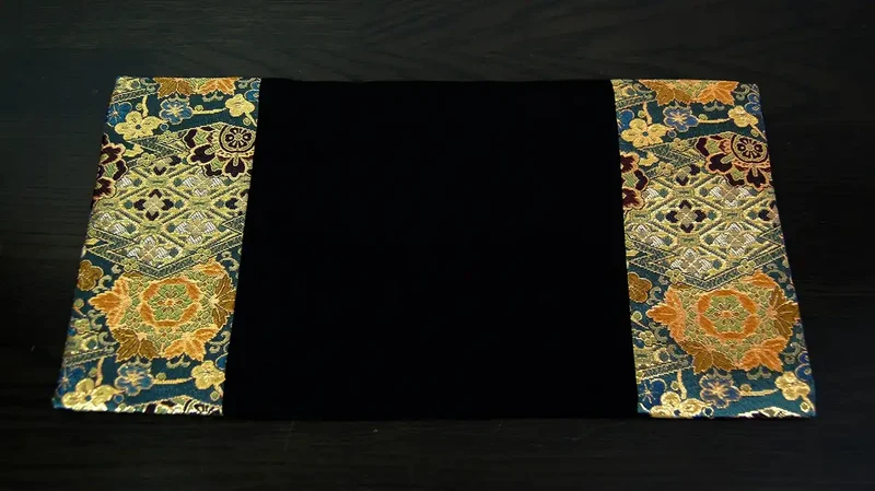 Shinsendo Japanese-Style Vase Mat Obi-Like Texture Brocade Ornament For Japanese Rooms