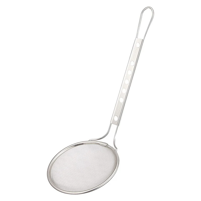 Shinetsu Works Japan 15Cm Round Stainless Steel Coarse Oil Skimmer Mesh