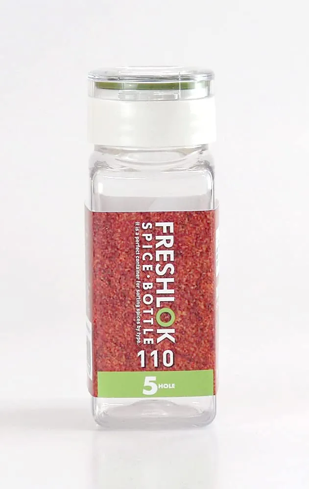 Takeya Chemical Industry Fresh Rock Spice Bottle 110Ml Seasoning Case 5 Hole Green -