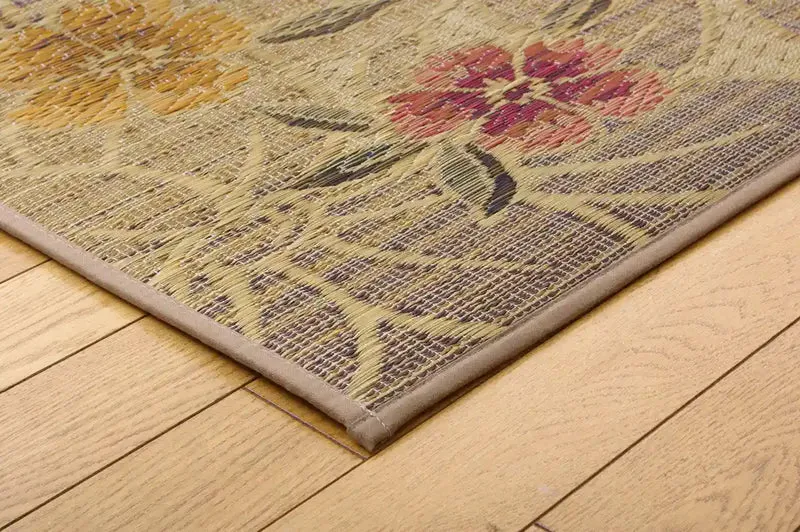 Ikehiko Corporation Igusa Entrance Mat 60X90Cm Beige Urethane Back #8817660