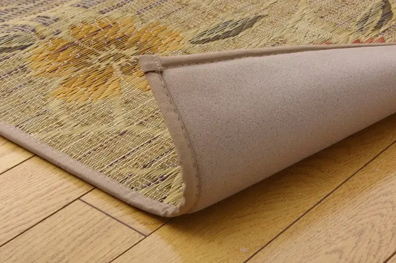 Ikehiko Corporation Igusa Entrance Mat 60X90Cm Beige Urethane Back #8817660