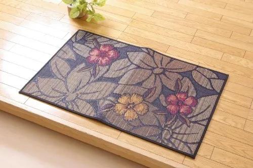Ikehiko Corporation Nadeshiko Black Entrance Mat 70X120Cm -