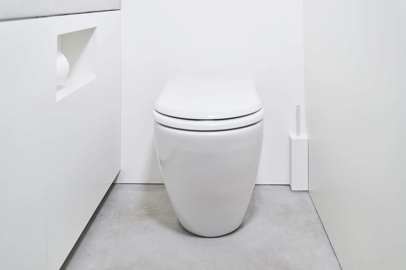 Tidy Japan Platawa 4 Toilet Compact White Cl-665-521-7 W6.6Xd6.6Xh33Cm