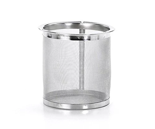 Itsumi Pottery Carnival 050257 Mino Ware Mh Small Pot With Cylindrical Tea Strainer - Japan