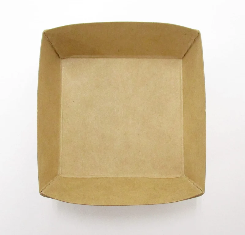Yoshiyokobo Baked Tray Bc-71-C Mini 6X6X2Cm 50Pcs