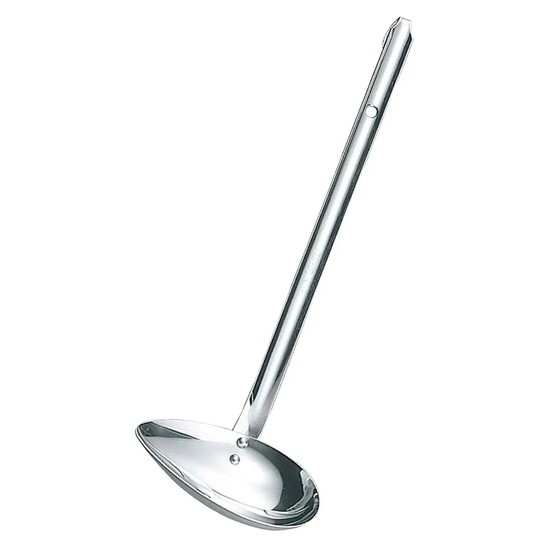 Marutama Stainless Steel Side-Scooping Ladle For Left-Handed 80ml