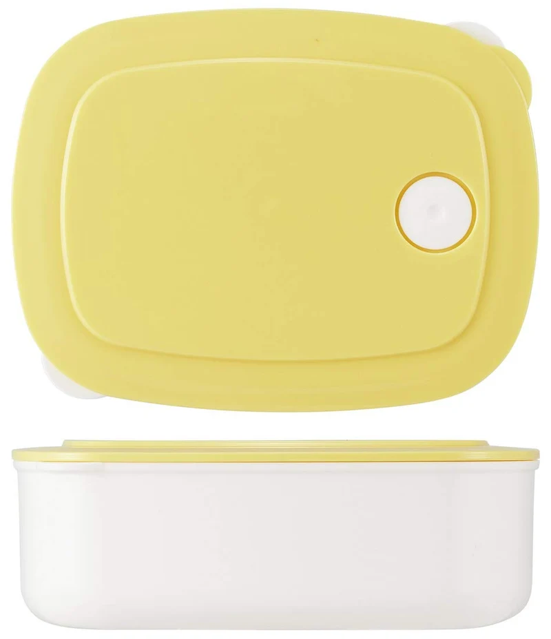 Skater 400Ml Pastel Yellow Side Dish Frozen Storage Container -