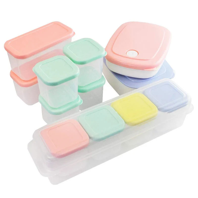Skater 400Ml Pastel Yellow Side Dish Frozen Storage Container -