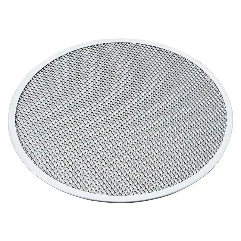 Hikimoto Aluminium Hard Anodized Pizza Screen 14inch