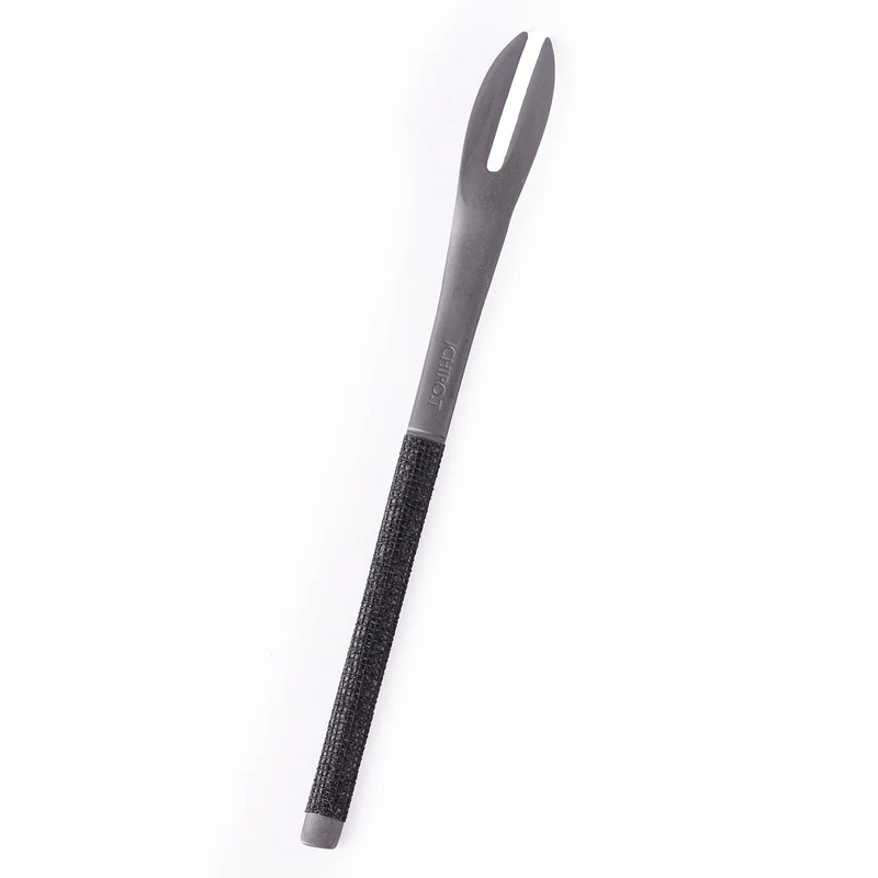 Sakurai J-Tone Stainless Steel Pick Fork Saya Orange