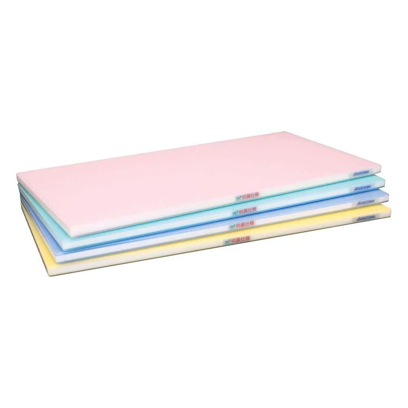 Hasegawa Wood Core Polyethylene Light-Weight Cutting Board 600x350mm - Green - 23mm