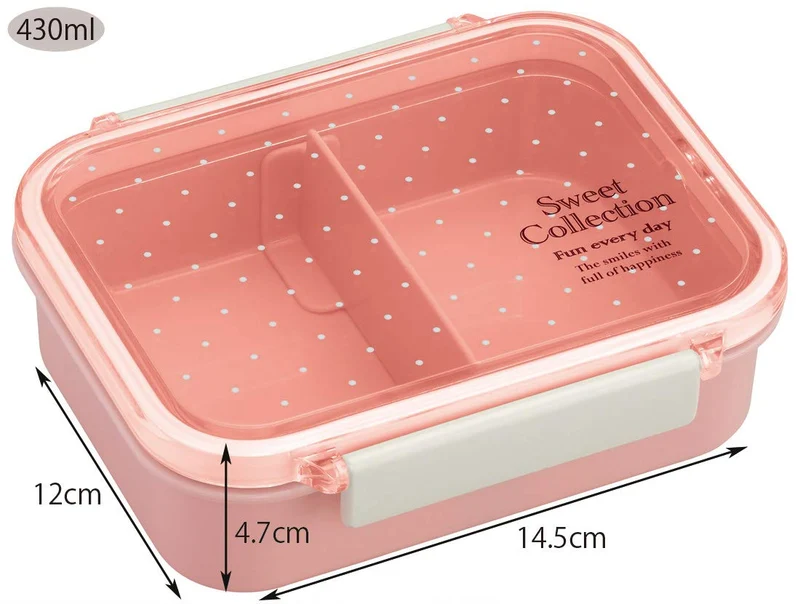 Skater Sweet Dot Pink Tightwear 430Ml Dishwasher Safe
