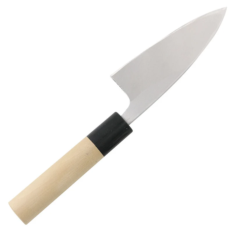 Masamoto Hongasumi Gyokuhaku Steel Deba Knife 15cm