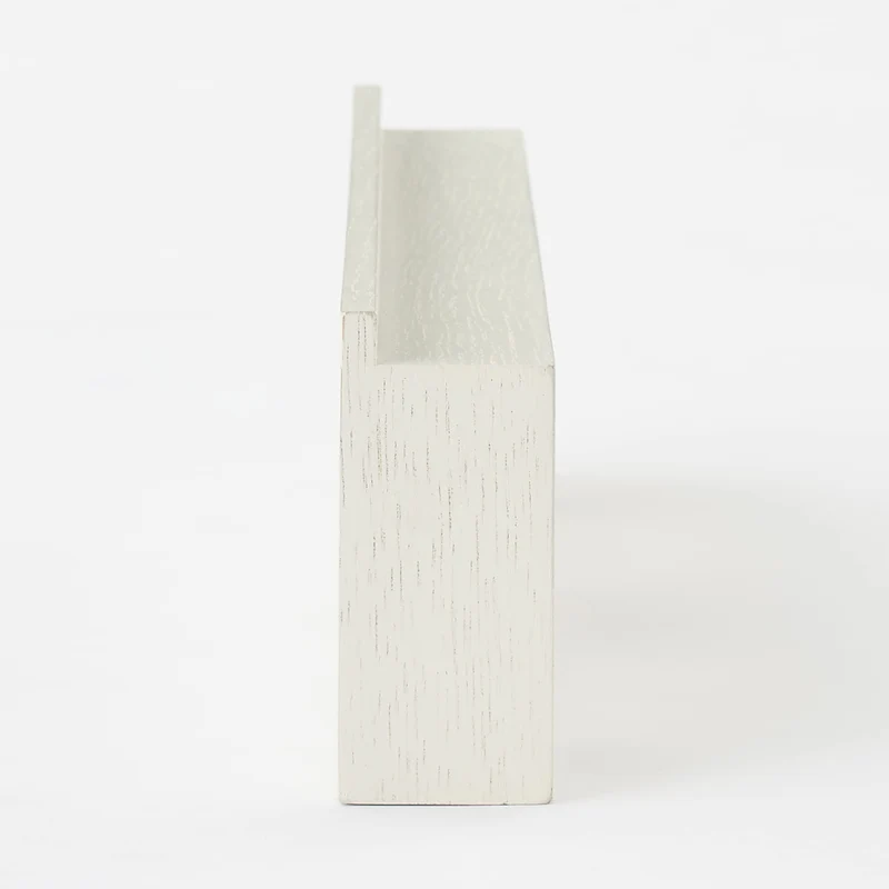 Mujirushi Ryohin Wall Attached Furniture Oak Light Gray 44X4X9Cm Japan