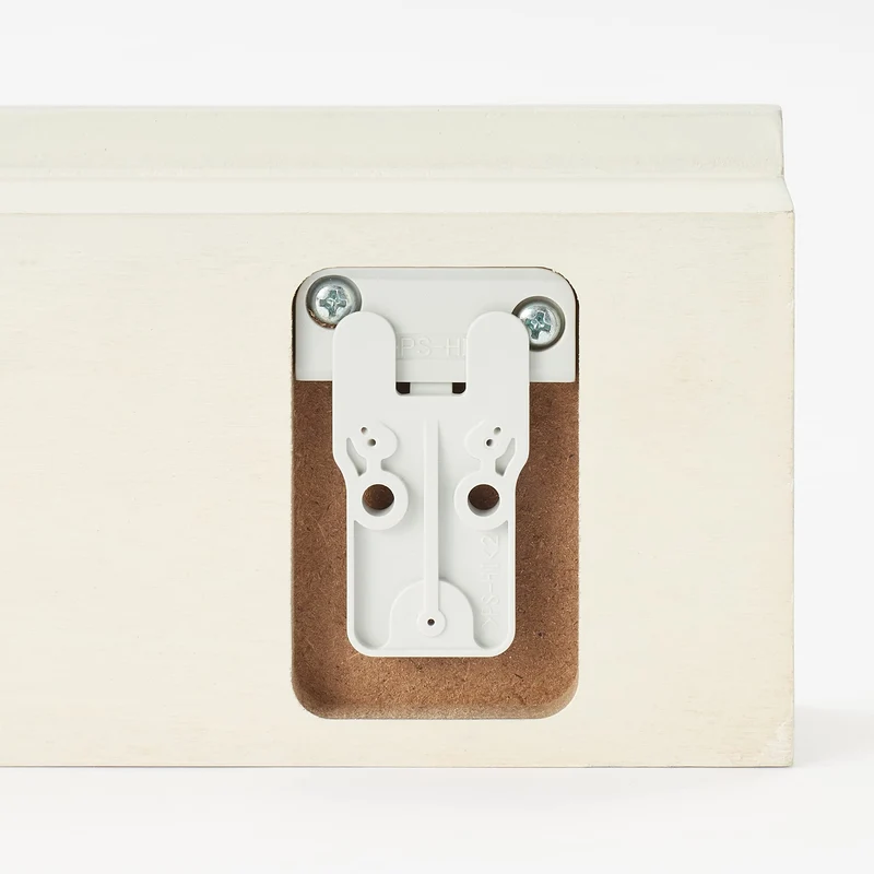 Mujirushi Ryohin Wall Attached Furniture Oak Light Gray 44X4X9Cm Japan