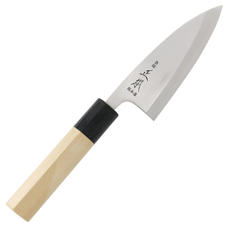 Masamoto Hongasumi Gyokuhaku Steel Deba Knife 16.5cm