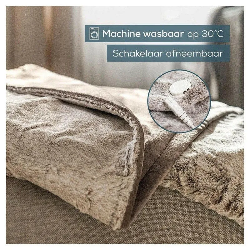 Beurer HD 150 XXL Nordic Elektrisch deken 200x150 cm Taupe
