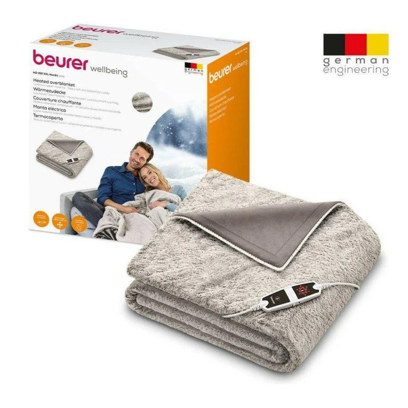 Beurer HD 150 XXL Nordic Elektrisch deken 200x150 cm Taupe