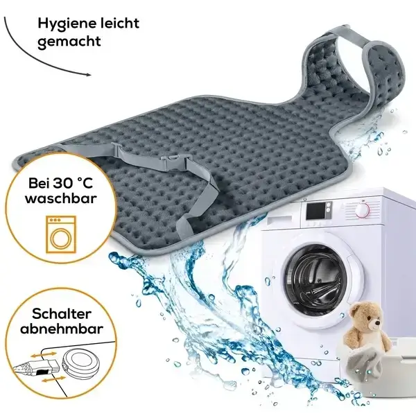 Heizkissen Rücken Nacken 3 Stufen ergonomisch