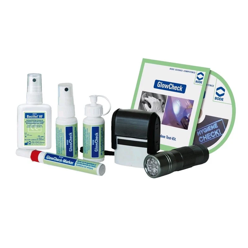 Bode Glow Check, optische Durchführungskontrolle, inkl UV-Lampe, 1 Set