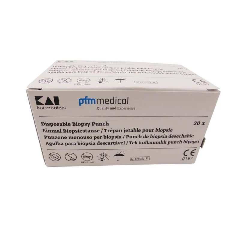 Kai Medical Standard Biopsiestanze, Edelstahlklinge, steril, Gr/St