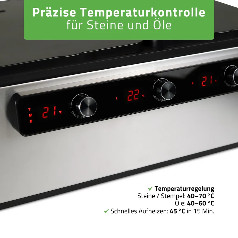Multifunktionales Hot-Stone-Wärmegerät | für Massagesteine und Öle