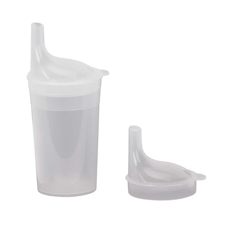 Behrend Trinkbecher-Set, 2x Mundstücke Tee/Brei, transparent, 250ml