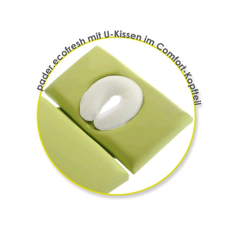Pader eco fresh Kopfteil, 3-tlg mit Armauflagen oder Comfort-Ausführung