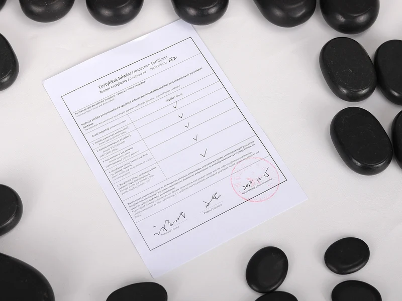 Hot Stone Massagesteine Set 45 teilig