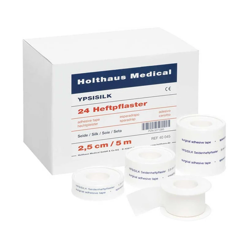 Holthaus Medical YPSISILK Heftpflaster, ohne Schutzring