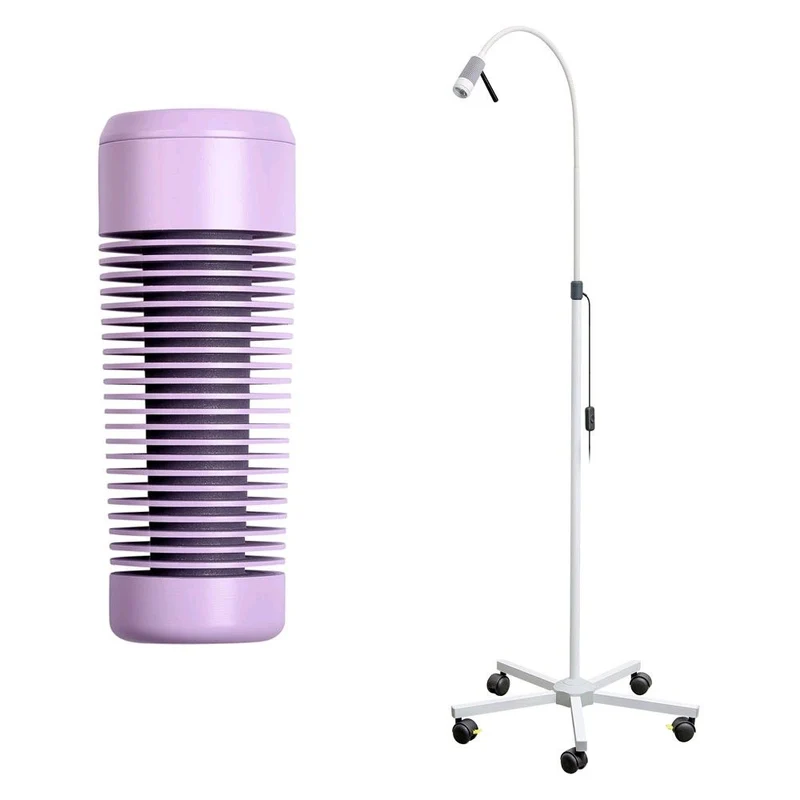LED Untersuchungsleuchte, abnehmbarer Handgriff, Rollstativ, Farbwahl