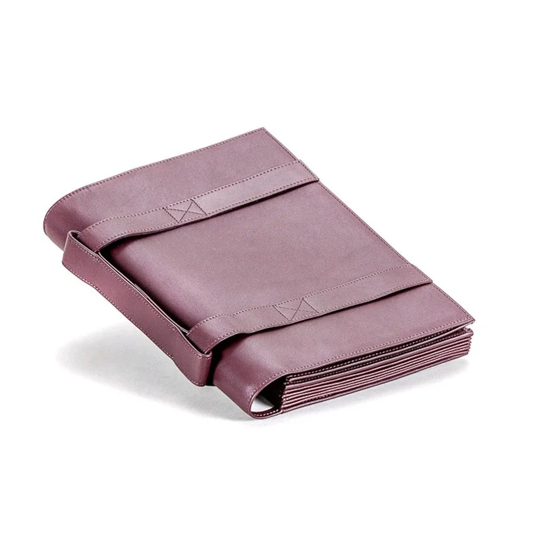 Dürasol Karteikarten-Tasche Leder, versch. Farben, 24 x 6 x 17 cm