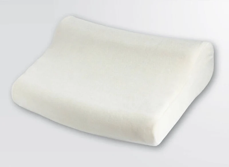 Orthopädisches Schlafkissen mit Rillen für ergonomischen Liegekomfort