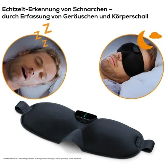Schnarchmaske mit App-Steuerung – sanfte Hilfe gegen Schnarchen