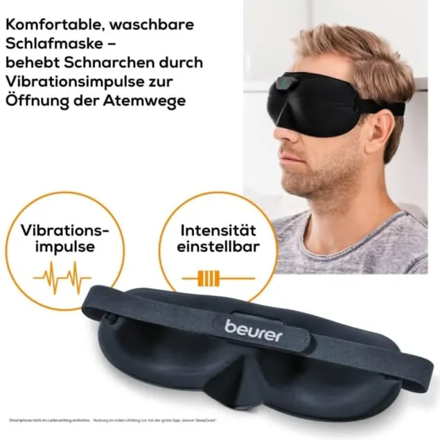 Schnarchmaske mit App-Steuerung – sanfte Hilfe gegen Schnarchen