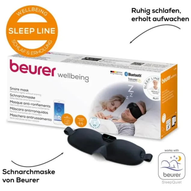 Schnarchmaske mit App-Steuerung – sanfte Hilfe gegen Schnarchen
