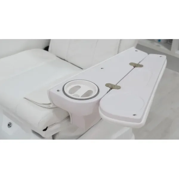 SPA Pediküre Sessel, Pediküre Stuhl mit Waschbecken mit Shiatsu Massagesystem und Fußwanne, Caln Luxus-Pediküre-Stuhl
