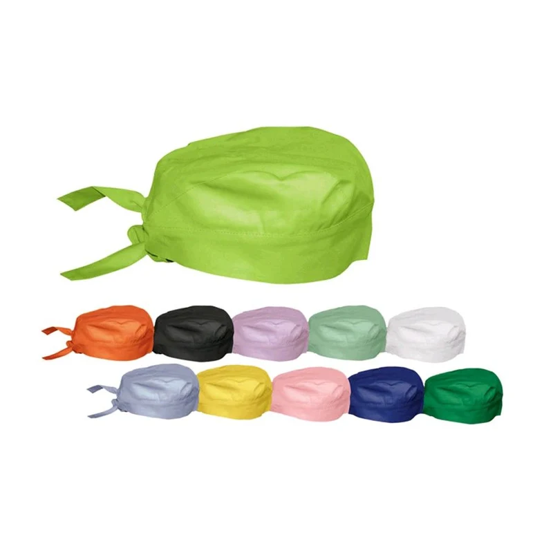 Euronda Monoart Bandana, bunte OP Hauben aus Stoff, sterilisierbar