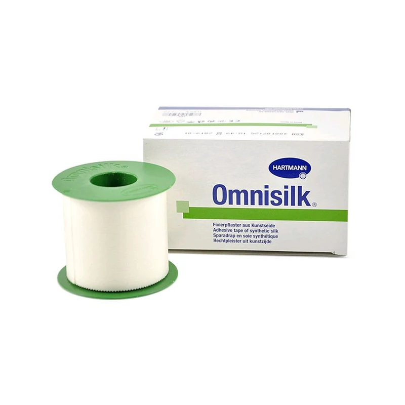 Hartmann Omnisilk Fixierpflaster, Kunstseide, 5 m, 3 Gr., 1 Rolle