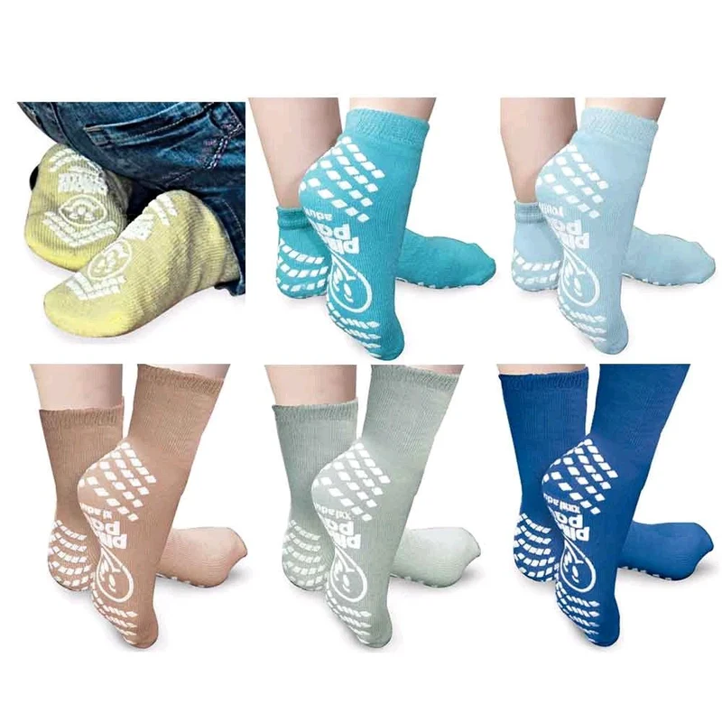 Ratiomed Patientensocken Pillow-Paws, Frottee, rutschfest, 48 Paar, Gr