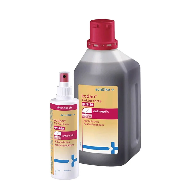 Schülke kodan Tinktur forte Haut-Antiseptikum, Spray, gefärbt, Größen