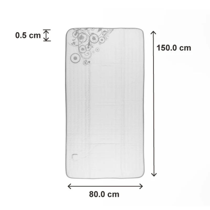 Lanaform S1 elektrische deken 1-persoons (150 x 80 cm)