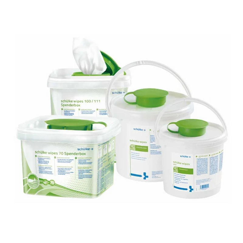 Schülke Wipes Desinfektionstücher Spender, Box/ Eimer, Gr/St