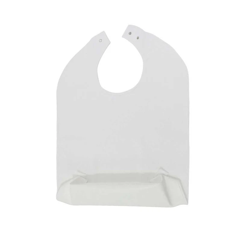 Behrend Lätzchen, Frottee, beschichtet, Auffangtasche, 45x75 cm