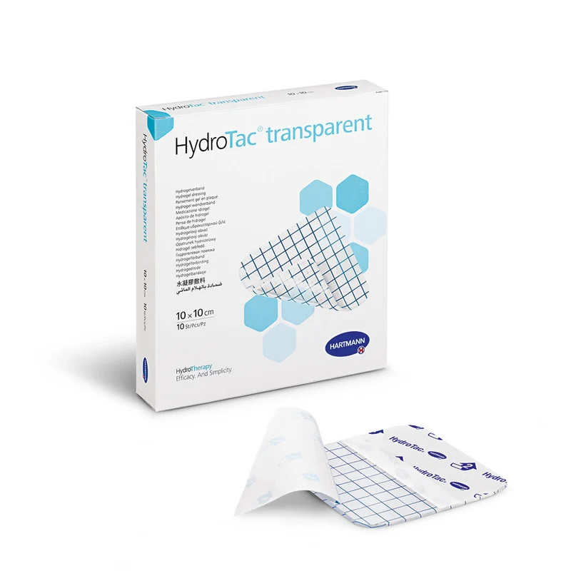 Hartmann Hydrogelverband, HydroTac transparent, 10 Stück, versch. Gr.
