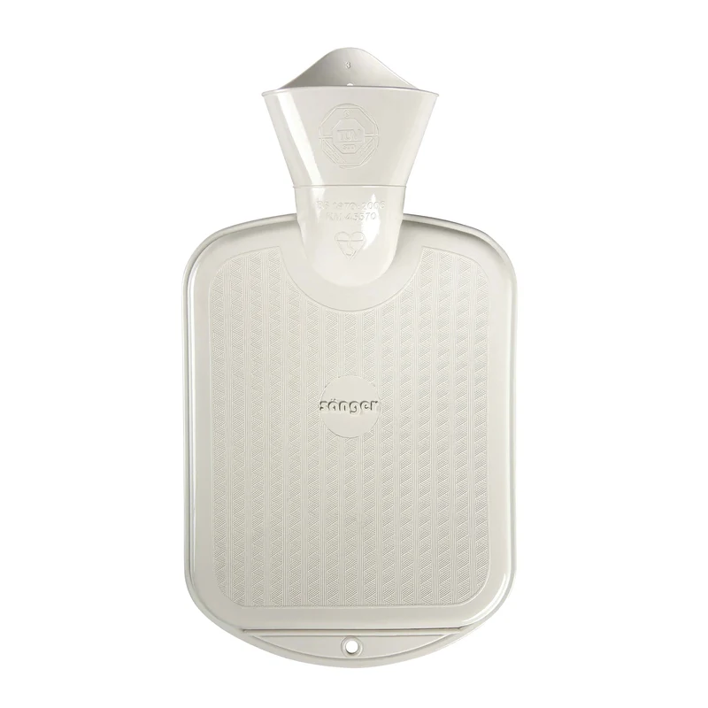 Sänger 0,8L FSC Naturgummi Wärmflasche, glatt, versch. Farben