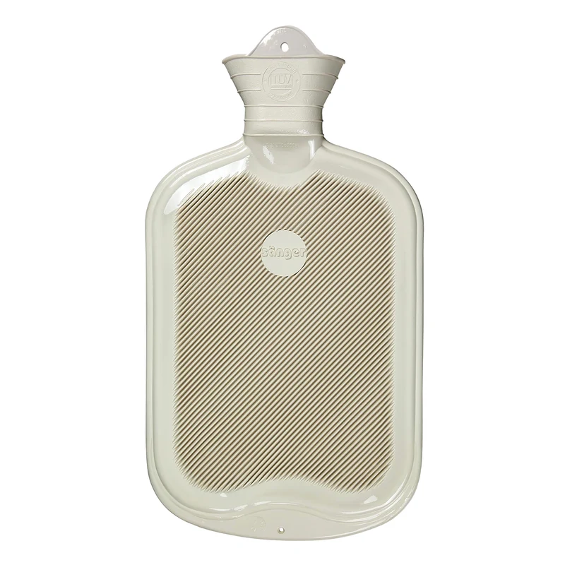 Sänger 2L Wärmflasche, FSC Gummi, mit Lamelle, versch. Farben
