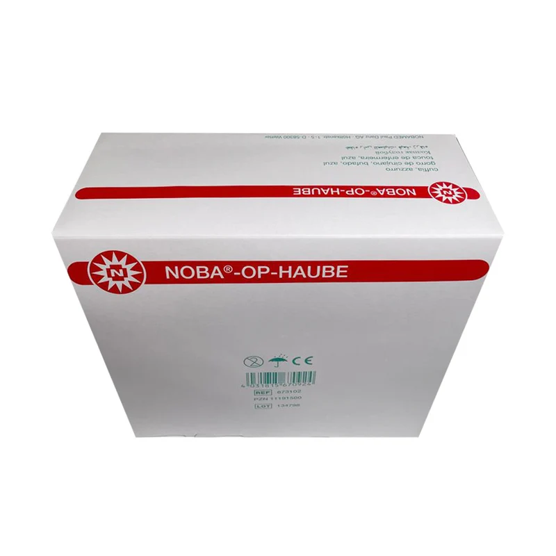 Noba® OP Haube Barettform, 100 Stück, versch. Farben