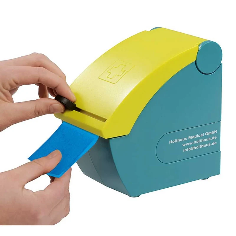 Holthaus Medical Pflasterrolle SOFT1, detektierbar, blau, 6cmx5m